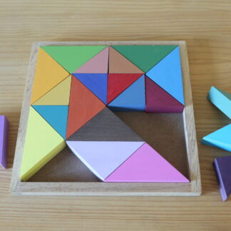 Le carré de triangles