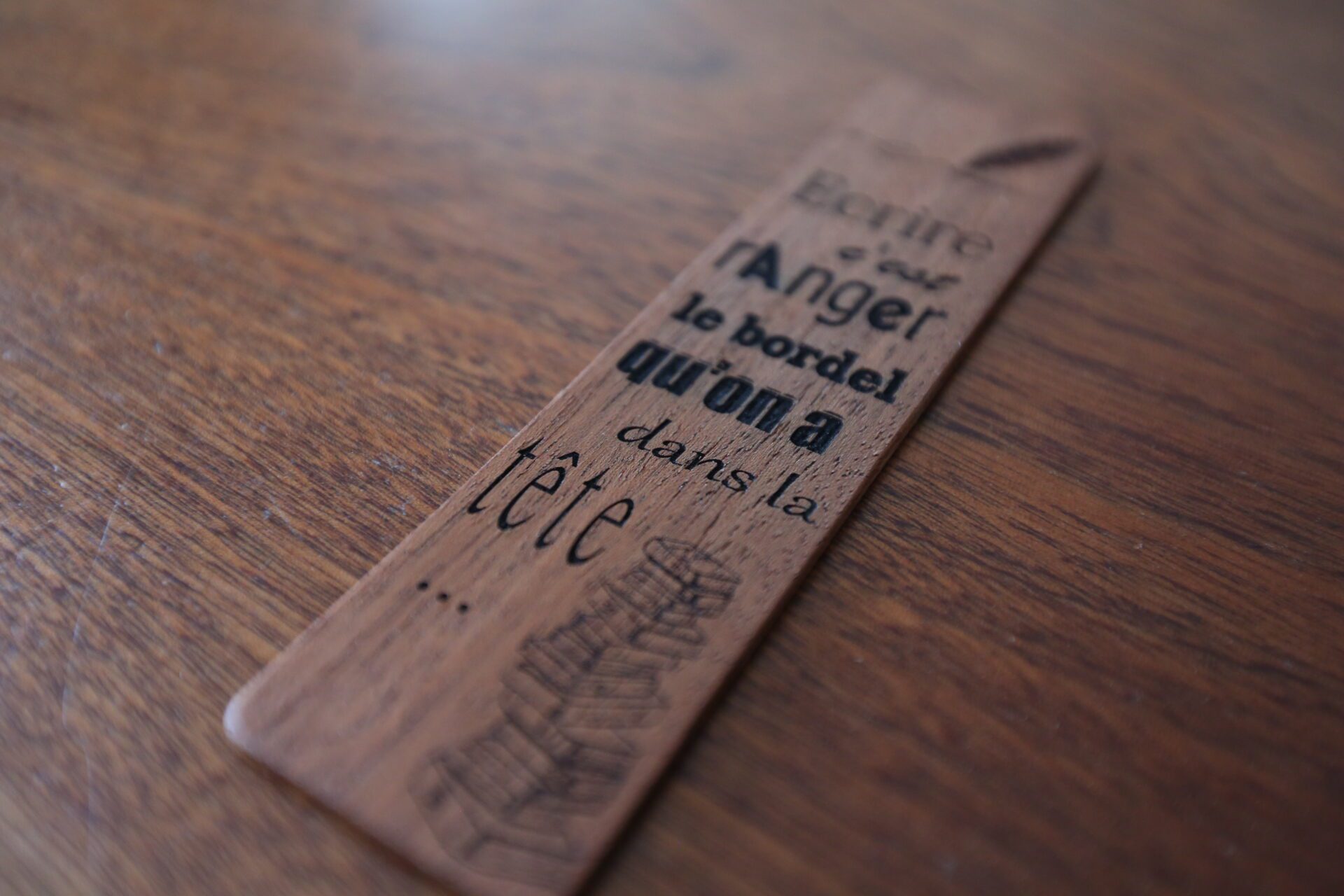 Marque-Page En Bois Bateau Viking - Marque-Page Décoratif Pour Amateurs De Livres Et Cadeaux