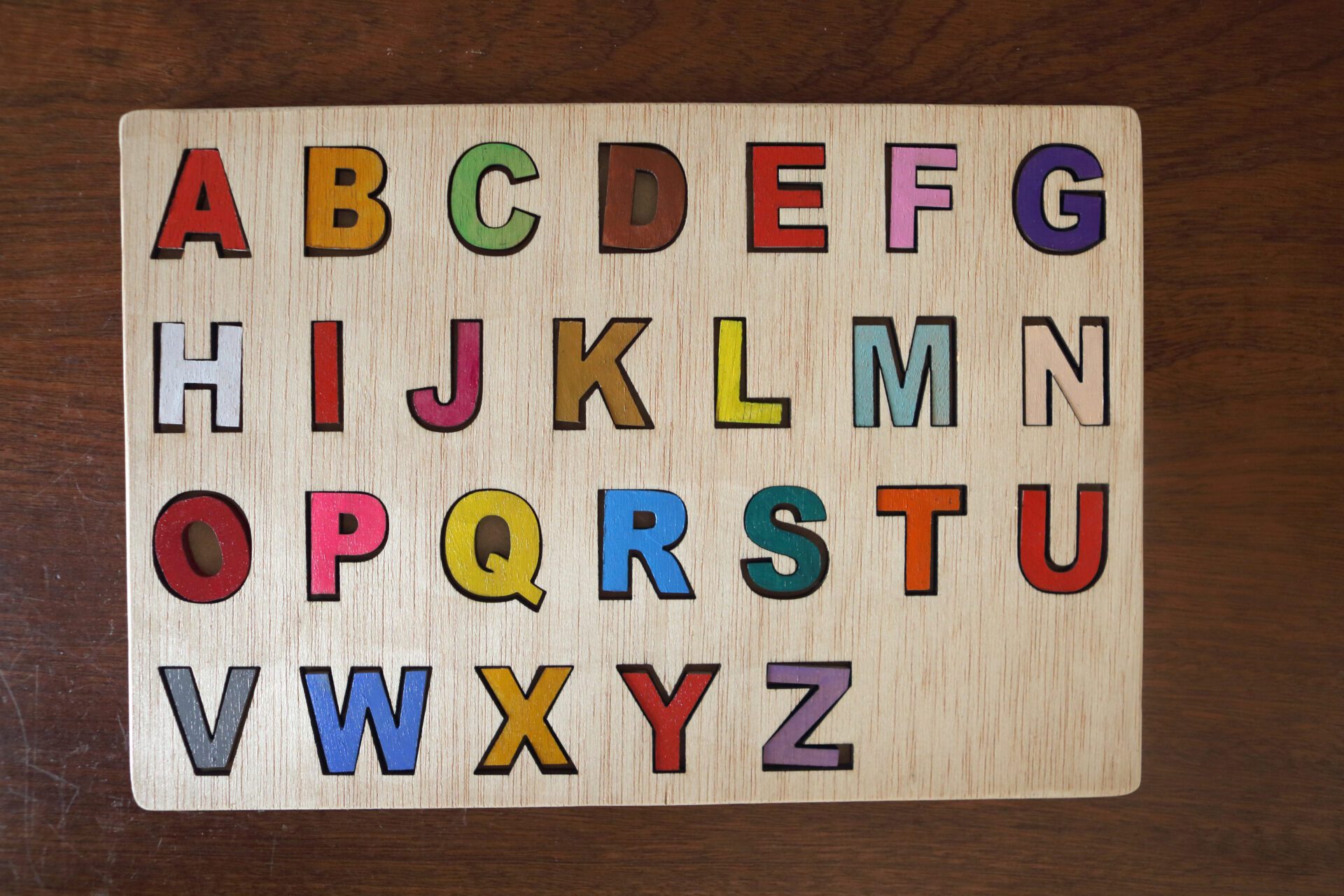 Puzzle En Bois Forme De T - 4 Pièces - Jeu éducatif Pour Adultes Et Enfants - Développe La Créativité - 5