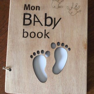 Carnet d'écriture ou de photos "Mon baby book"