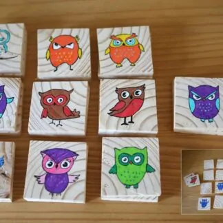 Memory chouettes - Notice et règles du jeu