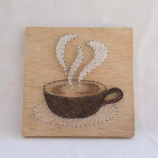 La tasse de café chaud