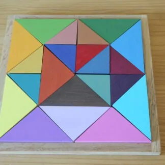 Le carré de triangles
