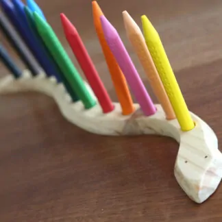 Serpent porte pastels