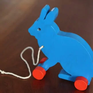 Lapin à roulettes