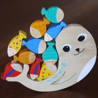Phoque et ses poissons