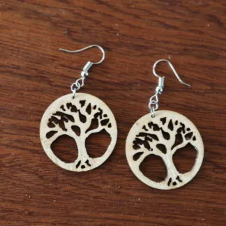 Boucle d'oreille "Arbre de vie"