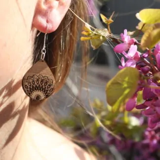 Boucle d'oreille "Goutte d'eau"
