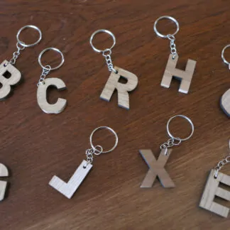 Porte clé lettre