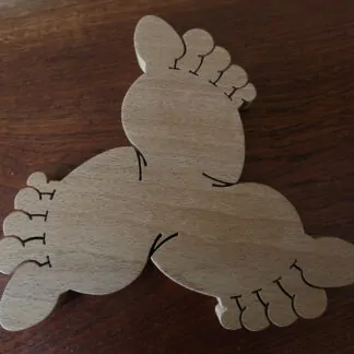 Dessous de plat Pieds