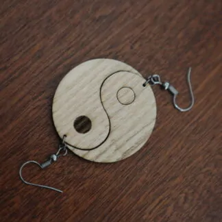 Boucle d'oreille "Yin Yang"