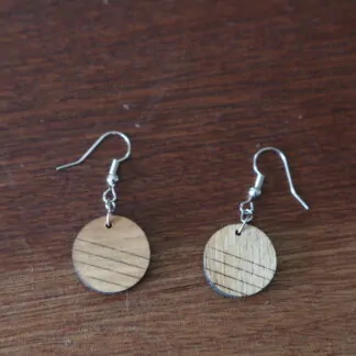 Boucle d'oreille "ronde parfaite"