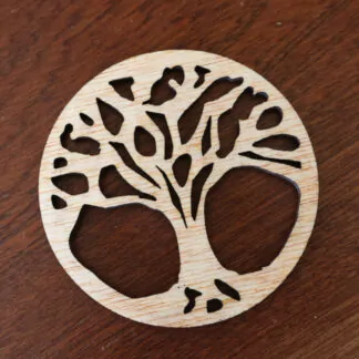 Dessous de verre arbre de vie 8,5cm