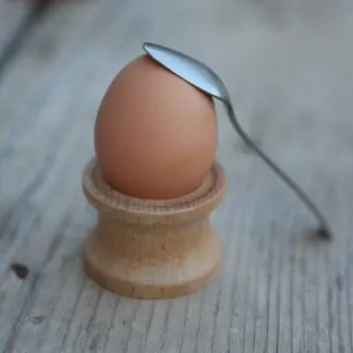 Coquetier diabolo en Hêtre
