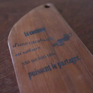 Planche à découper ou de présentation en sipo 24cm