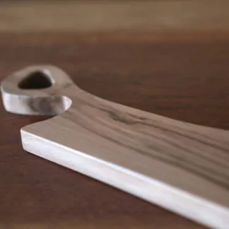 Planche à découper ou de présentation en bois naturel 42cm