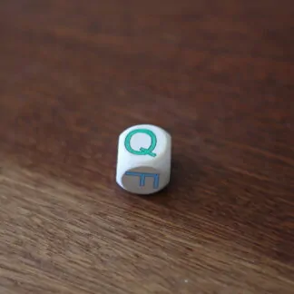 1 Dé à Histoire lettres (R,F,N,Q,P,S)