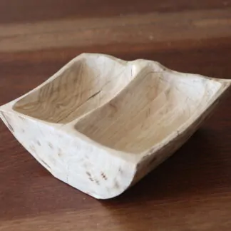 Plat apéritif frêne 17cm