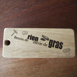 Planche à découper ou de présentation en Chêne 18,4cm