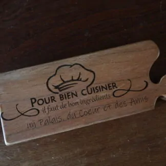 Planche à découper ou de présentation 23,5cm