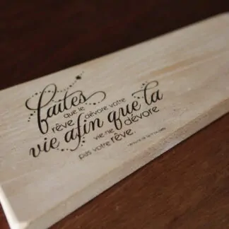 Planche à découper ou de présentation 24,2cm