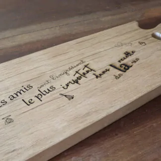 Planche à découper ou de présentation 53,5cm en chêne