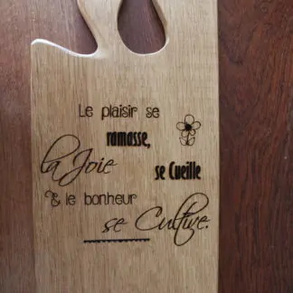 Planche à découper ou de présentation en Chêne 38cm