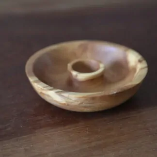 Bol à olive en Olivier diamètre 14,5cm