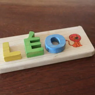 Plaque Prénom à accrocher