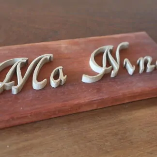 Plaque souvenir pour une personne défunte