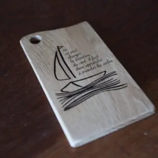 Planche à découper ou de présentation 18cm en chêne