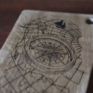 Planche à découper ou de présentation 37cm en chêne