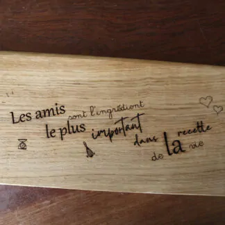 Planche à découper ou de présentation 38cm en chêne