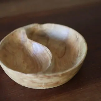 Plat apéritif en amandier 17,8cm