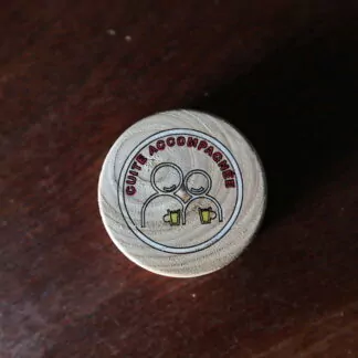 Décapsuleur aimanté gravé "Cuite Accompagnée"