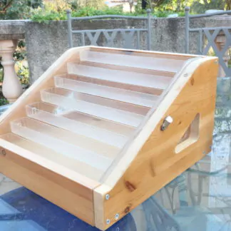 Boîte pour présentoir de marché