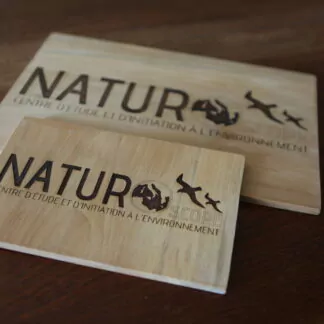 Plaques pour l'association Naturoscope