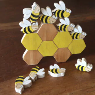 Abeilles et alvéole