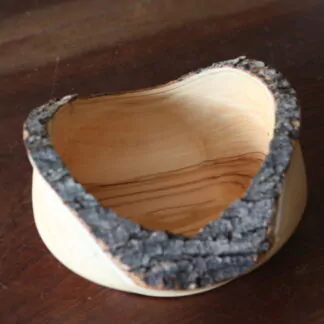 Plat en Olivier diamètre 15,5cm