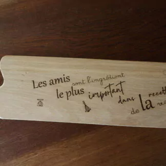 Planche à découper ou de présentation 56cm en chêne