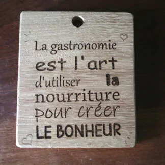 Planche à découper ou de présentation 16,7cm en chêne