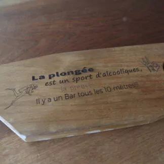 Planche à découper ou de présentation 41cm