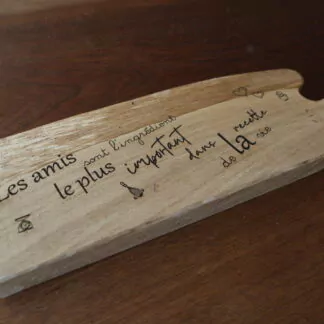 Planche à découper ou de présentation en Chêne 35,5cm